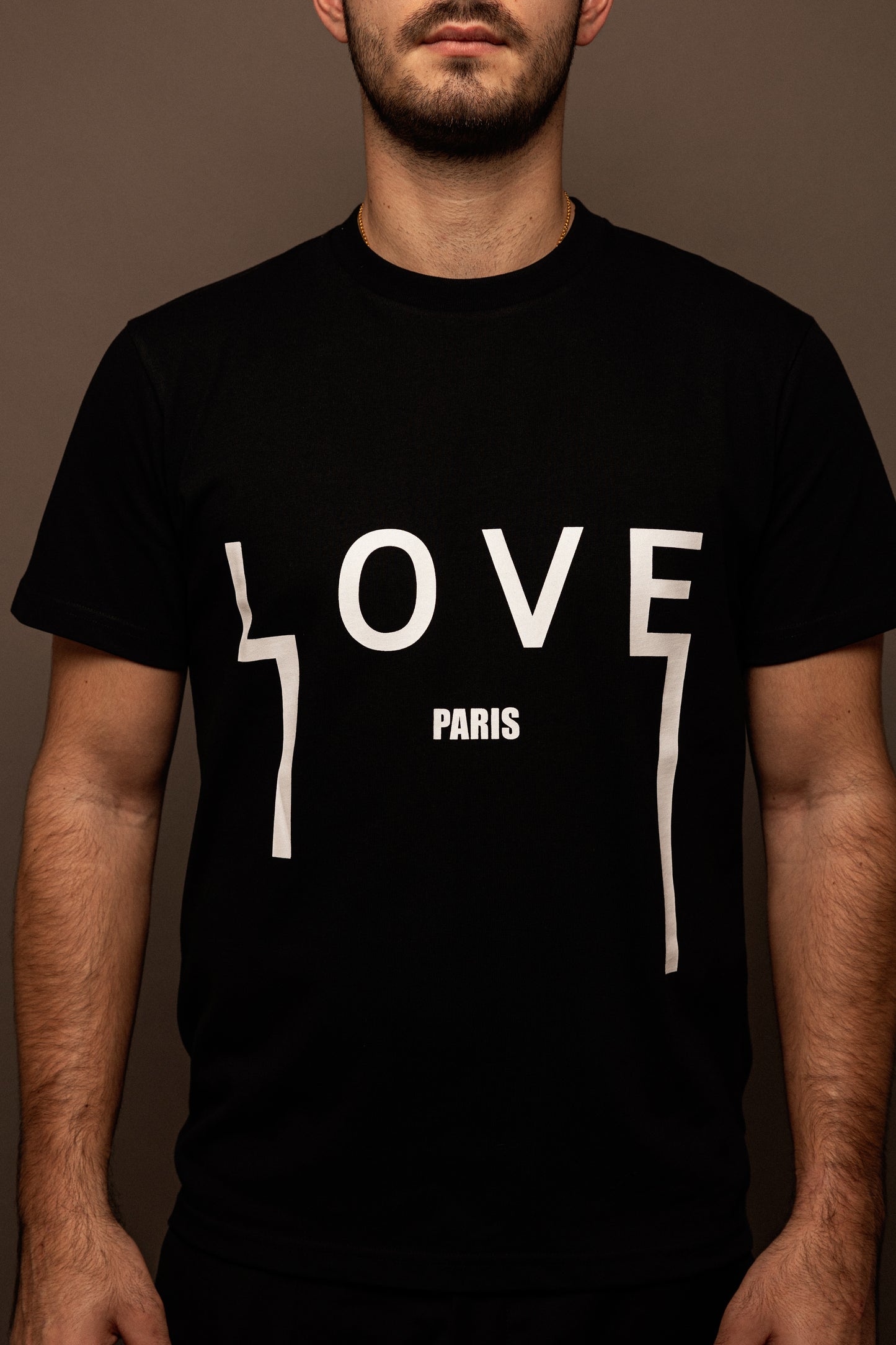 T-shirt Love Noir - Vue 2