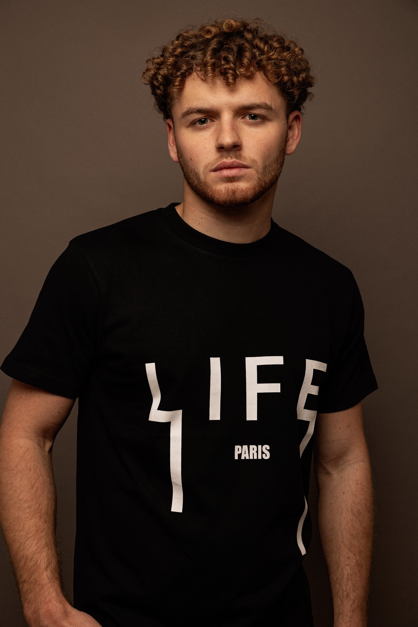 T-Shirt Life Noir - Vue 1